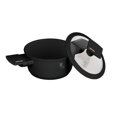 Berlingerhaus Kastrol s titanovým povrchem a poklicí pro děti 14 cm Monaco Collection