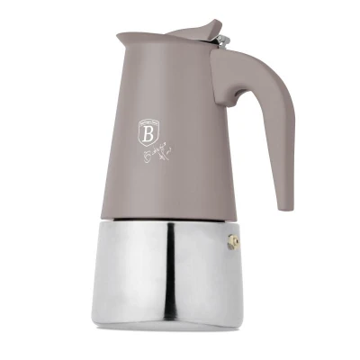Berlingerhaus Kávovar 6 šálků indukční Taupe Collection