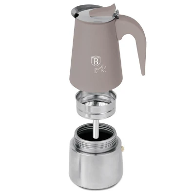 Berlingerhaus Kávovar 6 šálků indukční Taupe Collection