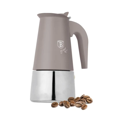 Berlingerhaus Kávovar 6 šálků indukční Taupe Collection