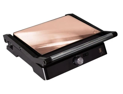 Berlingerhaus Kontaktní gril s nepřilnavým povrchem 2000 W Rosegold Metallic Line Berlingerhaus Kontaktní gril s nepřilnavým povrchem 2000 W Rosegold Metallic Line