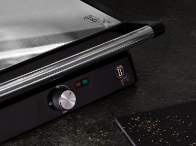 Berlingerhaus Kontaktní gril s nepřilnavým povrchem 2000 W Royal Black Collection