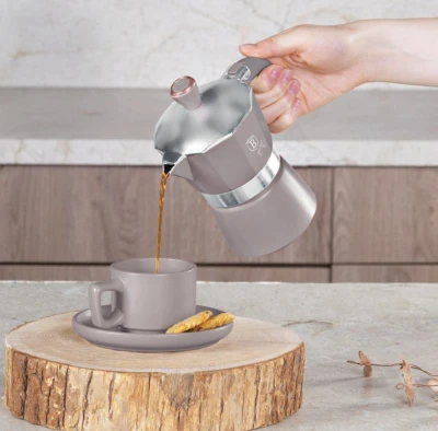 Berlingerhaus Konvice na espresso 3 šálky Taupe Collection