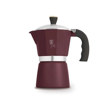 Berlingerhaus Konvice na espresso 6 šálků vínová Leonardo Collection