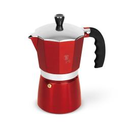 Berlingerhaus Konvice na espresso 9 šálků Burgundy Metallic Line Berlingerhaus Konvice na espresso 9 šálků Burgundy Metallic Line