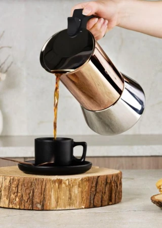 Berlingerhaus Konvice na espresso 9 šálků Rosegold Metallic Line