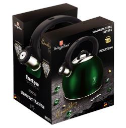 Berlingerhaus Konvice pískací nerez 3 L Emerald Collection