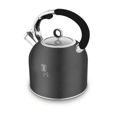 Berlingerhaus Konvice pískací se skleněným víkem 3 L Antracit Collection