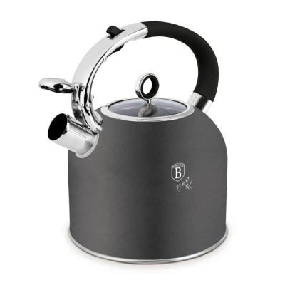 Berlingerhaus Konvice pískací se skleněným víkem 3 L Antracit Collection