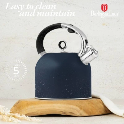 Berlingerhaus Konvice pískací se skleněným víkem 3 L Deep Sea Collection