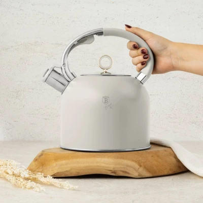 Berlingerhaus Konvice pískací se skleněným víkem 3 L Sahara Collection