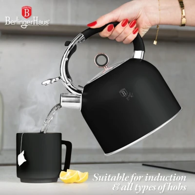 Berlingerhaus Konvice se skleněným víkem 3 l Black Rose Collection