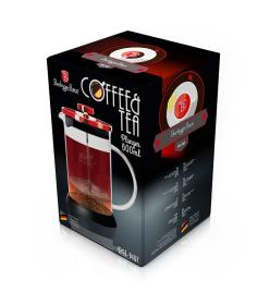 Berlingerhaus Konvička na čaj a kávu French Press 600 ml Burgundy Metallic Line