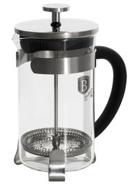 Berlingerhaus Konvička na čaj a kávu French Press 600 ml černá