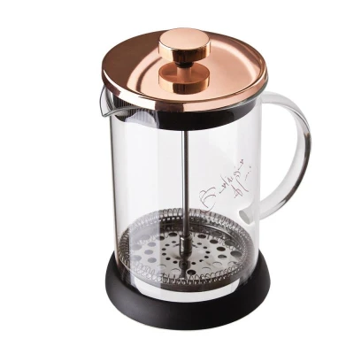 Berlingerhaus Konvička na čaj a kávu French Press 600 ml Rosegold collection