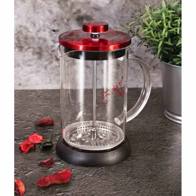 Berlingerhaus Konvička na čaj a kávu French Press 800 ml Burgundy Metallic Line