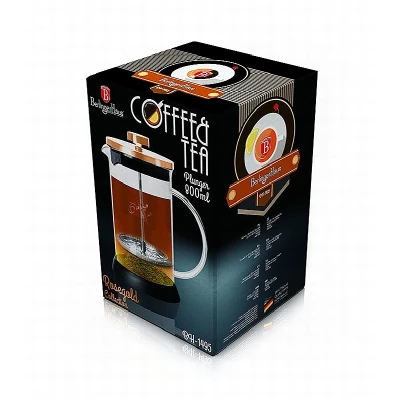 Berlingerhaus Konvička na čaj a kávu French Press 800 ml Rosegold Metallic Line