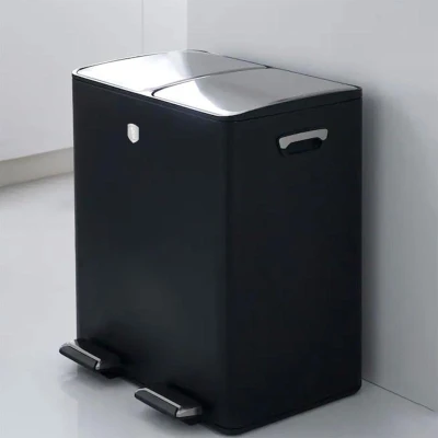 Berlingerhaus Koš odpadkový 2x30 litrů Black Rose Collection