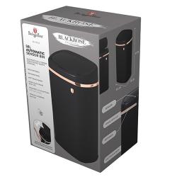 Berlingerhaus Koš odpadkový se senzorovým otvíráním 58 l Black Rose Collection