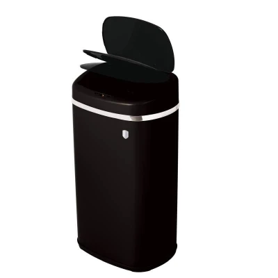 Berlingerhaus Koš odpadkový se senzorovým otvíráním 58 l Matte Black Colelection