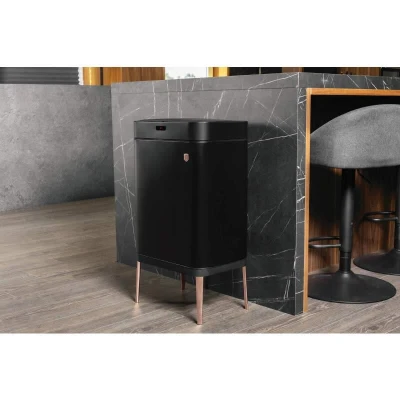 Berlingerhaus Koš odpadkový se senzorovým otvíráním 60 l Black Rose Collection