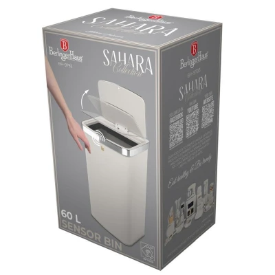 Berlingerhaus Koš odpadkový se senzorovým otvíráním 60 l Sahara Collection