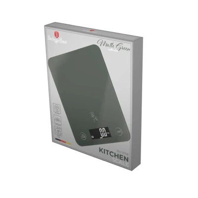 Berlingerhaus Kuchyňská váha digitální 5 kg Matte Green Collection