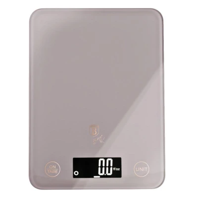 Berlingerhaus Kuchyňská váha digitální 5 kg Taupe Collection