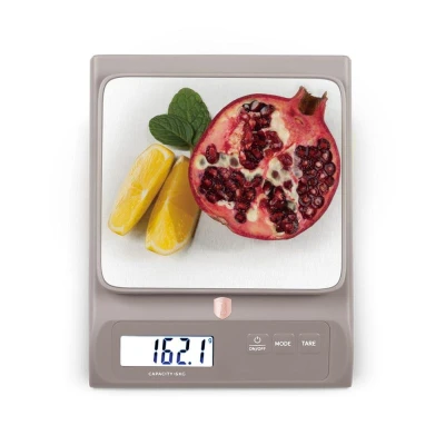 Berlingerhaus Kuchyňská váha digitální 6 kg Taupe Collection