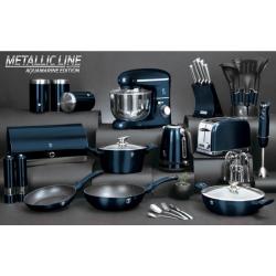 Berlingerhaus Kuchyňské náčiní s nástěnným držákem 7 ks Aquamarine Metallic Line