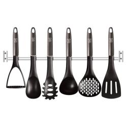 Berlingerhaus Kuchyňské náčiní s nástěnným držákem 7 ks Carbon PRO Line Berlingerhaus Kuchyňské náčiní s nástěnným držákem 7 ks Carbon PRO Line