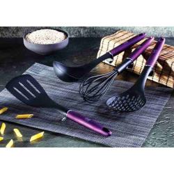 Berlingerhaus Kuchyňské náčiní s nástěnným držákem 7 ks Purple Eclipse Collection