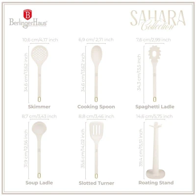 Berlingerhaus Kuchyňské náčiní sada 6 ks Sahara Collection