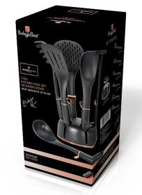 Berlingerhaus Kuchyňské náčiní ve stojanu sada 7 ks Black Rose Collection