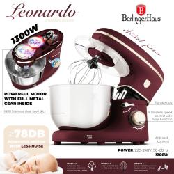 Berlingerhaus Kuchyňský robot 1300 W Leonardo Collection