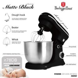 Berlingerhaus Kuchyňský robot 1500 W Matte Black Collection