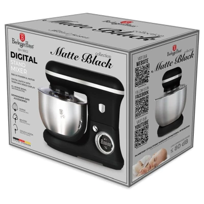 Berlingerhaus Kuchyňský robot 1500 W Matte Black Collection