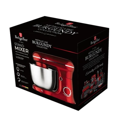 Berlingerhaus Kuchyňský robot 1500 W Burgundy Metallic Line