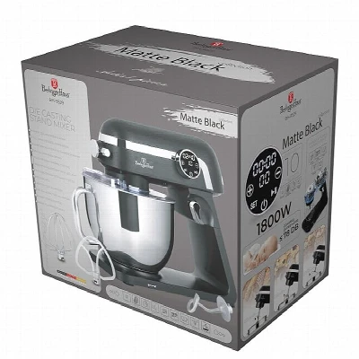 Berlingerhaus Kuchyňský robot 1800 W Mette Black Collection