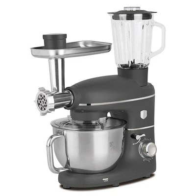 Berlingerhaus Kuchyňský robot s mlýnkem a mixérem 1500 W Antracit Collection