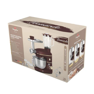 Berlingerhaus Kuchyňský robot s mlýnkem a mixérem 1500 W Leonardo Collection