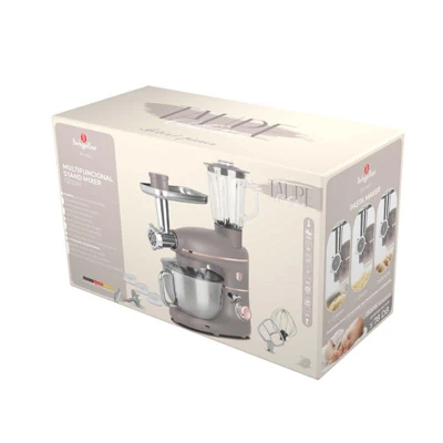 Berlingerhaus Kuchyňský robot s mlýnkem a mixérem 1500 W Taupe Collection