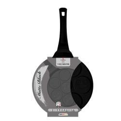 Berlingerhaus Lívanečník s titanovým povrchem Smajlíci 26 cm Matte Black Collection