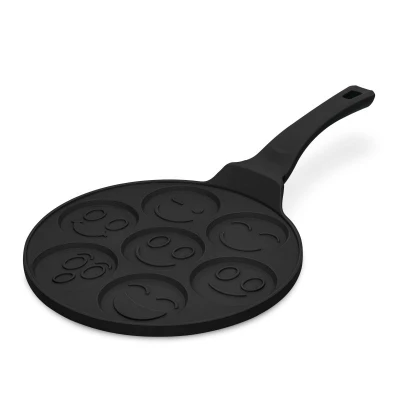 Berlingerhaus Lívanečník s titanovým povrchem Smajlíci 26 cm Matte Black Collection