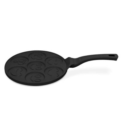 Berlingerhaus Lívanečník s titanovým povrchem Smajlíci 26 cm Matte Black Collection