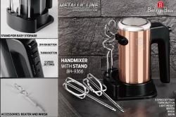 Berlingerhaus Mixér ruční šlehač s příslušenstvím 300 W Rosegold Metallic Line