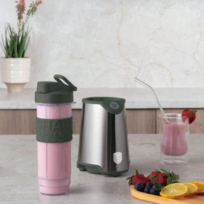 Berlingerhaus Mixér smoothie maker s lahví Matte Green Collection