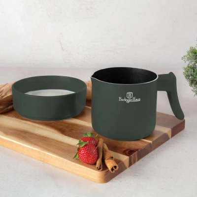 Berlingerhaus Mlékovar s titanovým povrchem 1,2 litru Matte Green Collection