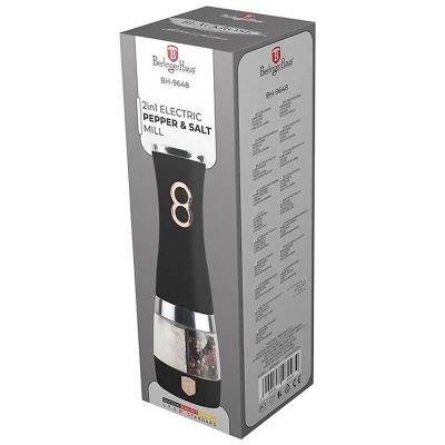 Berlingerhaus Mlýnek na pepř a sůl elektrický 2v1 Black Rose collection