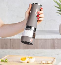 Berlingerhaus Mlýnek na pepř a sůl elektrický 2v1 Taupe collection
